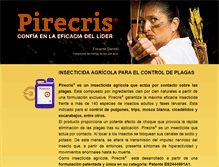 Tablet Screenshot of pirecris.com